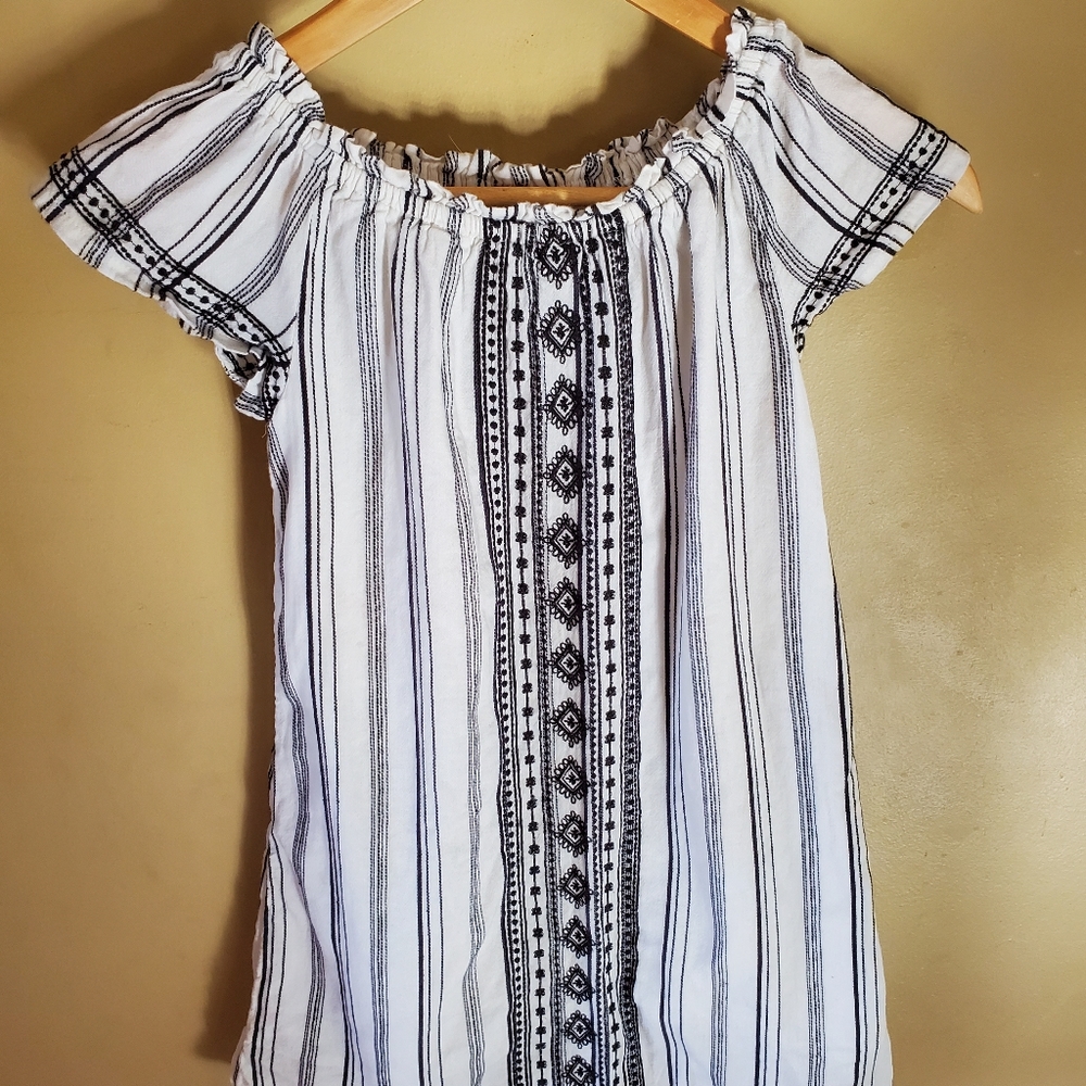 Girls Boho linen dress